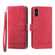 iPhone XS Max Dierfeng Dream Line TPU + PU Leather Phone Case - Red