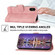 iPhone XS Max Dierfeng Dream Line TPU + PU Leather Phone Case - Pink