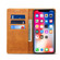 iPhone XS Max Suteni Calf Texture Horizontal Flip Leather Case with Holder & Card Slots & Wallet - Brown