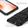 iPhone XS Max Kickstand Armor Card Wallet Phone Case - Black