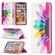 iPhone XS Max Colored Drawing Pattern Invisible Magnetic Horizontal Flip PU Leather Case with Holder & Card Slots & Wallet - Sun Flower