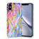 iPhone XS Max Laser Glitter Watercolor Pattern Shockproof Protective Case - FD1