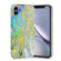 iPhone XS Max Laser Glitter Watercolor Pattern Shockproof Protective Case - FD2