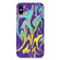 iPhone XS Max Laser Glitter Watercolor Pattern Shockproof Protective Case - FD3