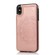 iPhone XS Max Double Buckle Mandala Pattern PU+TPU Protective Case with Card Slots & Holder & Photo Frame - Rose Gold
