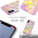 iPhone XS Max Laser Glitter Watercolor Pattern Shockproof Protective Case - FD5