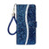iPhone XS  Max Glitter Powder Horizontal Flip Leather Case with Card Slots & Holder & Lanyard - Blue