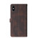 iPhone XS Max Stitching Skin Feel Magnetic Buckle Horizontal Flip PU Leather Case with Holder & Card Slots & Wallet - Brown