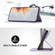 iPhone XS Max Heart Pattern Skin Feel Leather Phone Case - Purple