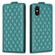 iPhone XS Max Diamond Lattice Vertical Flip Leather Phone Case - Green