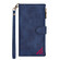 iPhone XS Max Zipper Multi-card Slots Horizontal Flip PU Leather Case with Holder & Card Slots & Wallet & Lanyard & Photo Frame - Blue