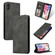 iPhone XS Max Retro Skin Feel Business Magnetic Horizontal Flip Leather Case - Dark Gray