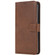 iPhone XS Max Solid Color Horizontal Flip Protective Case with Holder & Card Slots & Wallet & Photo Frame & Lanyard - Brown