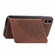 iPhone XS Max  Mandala Embossed Magnetic Cloth PU + TPU + PC Case with Holder & Card Slots & Wallet & Photo Frame & Strap - Brown