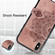 iPhone XS Max  Mandala Embossed Magnetic Cloth PU + TPU + PC Case with Holder & Card Slots & Wallet & Photo Frame & Strap - Rose Gold