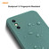 iPhone XS Max ENKAY ENK-PC0722 Hat-Prince Liquid Silicone Straight Edge Shockproof Protective Case + 0.26mm 9H 2.5D Full Glue Full Screen Tempered Glass Film - Light Green