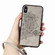 iPhone XS Max  Mandala Embossed Magnetic Cloth PU + TPU + PC Case with Holder & Card Slots & Wallet & Photo Frame & Strap - Gray