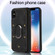 iPhone XS Max Armor Ring Wallet Back Cover Phone Case - Black