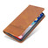 iPhone XS Max AZNS Magnetic Calf Texture Horizontal Flip Leather Case with Card Slots & Holder & Wallet - Light Brown