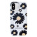 iPhone XS Max Frosted Daisy Film Phone Case - Black Flower