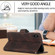 iPhone XS Max Cubic Skin Feel Flip Leather Phone Case - Brown