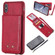 iPhone XS Max Vertical Flip Shockproof Leather Protective Case with Short Rope, Support Card Slots & Bracket & Photo Holder & Wallet Function - Red