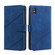 iPhone XS Max Skin Feel Business Horizontal Flip PU Leather Case with Holder & Multi-Card Slots & Wallet & Lanyard & Photo Frame - Blue
