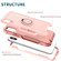 iPhone XS Max 3 in 1 PC + TPU Phone Case with Ring Holder - Pink