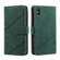 iPhone XS Max Skin Feel Business Horizontal Flip PU Leather Case with Holder & Multi-Card Slots & Wallet & Lanyard & Photo Frame - Green