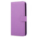 iPhone XS Max Cross Texture Detachable Leather Phone Case - Purple