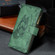iPhone XS Max Flying Butterfly Embossing Pattern Zipper Horizontal Flip Leather Case with Holder & Card Slots & Wallet - Green
