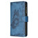 iPhone XS Max Flying Butterfly Embossing Pattern Zipper Horizontal Flip Leather Case with Holder & Card Slots & Wallet - Blue