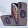 iPhone XS Max Rotating Ring Magnetic Holder Phone Case - Purple