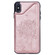 iPhone XS Max Cat Tree Embossing Pattern Shockproof Protective Case with Card Slots & Photo Frame - Rose Gold