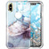 iPhone XS Max 360 Full Body Painted Phone Case - Marble L11