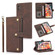 iPhone XS Max PU + TPU Horizontal Flip Leather Case with Holder & Card Slot & Wallet & Lanyard - Brown