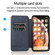 iPhone XS Max Knight Magnetic Suction Leather Phone Case - Blue