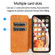iPhone XS Max Knight Magnetic Suction Leather Phone Case - Rose Gold