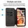 iPhone XS Max Knight Magnetic Suction Leather Phone Case - Black