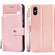 iPhone XS Max Zipper Bag PU + TPU Horizontal Flip Leather Case with Holder & Card Slot & Wallet & Lanyard - Gold