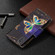 iPhone XS Max Colored Drawing Pattern Zipper Horizontal Flip Leather Case with Holder & Card Slots & Wallet - Big Butterfly