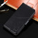 iPhone XS Max Geometric Stitching Horizontal Flip TPU + PU Leather Case with Holder & Card Slots & Wallet - Black