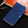 iPhone XS Max Geometric Stitching Horizontal Flip TPU + PU Leather Case with Holder & Card Slots & Wallet - Blue