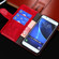 iPhone XS Max Geometric Stitching Horizontal Flip TPU + PU Leather Case with Holder & Card Slots & Wallet - Red