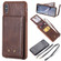 iPhone XS Max Vertical Flip Shockproof Leather Protective Case with Long Rope, Support Card Slots & Bracket & Photo Holder & Wallet Function - 咖啡