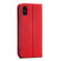 iPhone XS Magnetic Dual-fold Leather Case Max - Red