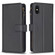 iPhone XS Max 9 Card Slots Zipper Wallet Leather Flip Phone Case - Black