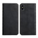 iPhone XS Max Diamond Pattern Splicing Skin Feel Magnetic Horizontal Flip Leather Case with Card Slots & Holder & Wallet - Black