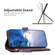 iPhone XS Max 9 Card Slots Zipper Wallet Leather Flip Phone Case - Dark Purple