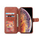 iPhone XS Max AZNS Calf Texture Magnetic Horizontal Flip PU Leather Case with Holder & Card Slots & Photo Frame - Brown